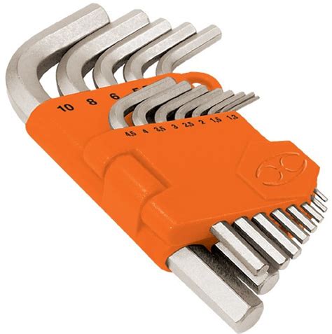 Hex Key Set Standard 13 Piece Budget Marine