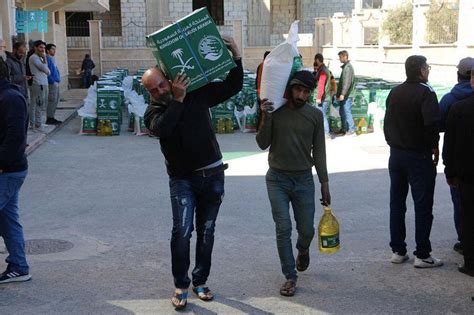 Le Centre Roi Salman de Secours distribué plus de 107 tonnes de paniers