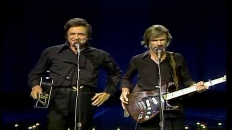 Johnny Cash & Kris Kristofferson - Sunday Morning Coming Down | Kris ...