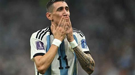 Las Lágrimas De Di María En La Final Del Mundial El Reflejo De La