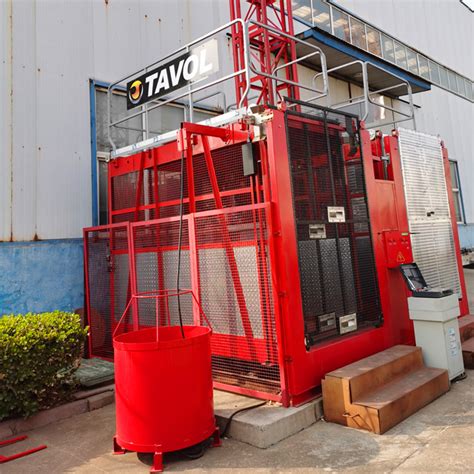 Sc Ton Passenger And Material Construction Elevator Of