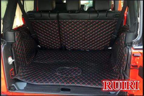 Calidad Superior Alfombrillas Especiales Para Maletero De Jeep