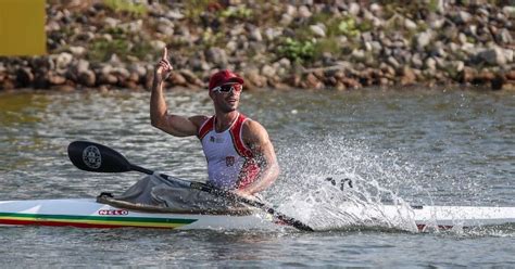 HELDER BARROS Desporto Canoagem O português Fernando Pimenta sagrou