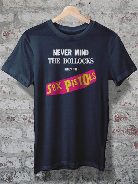 T Shirt Quality Camiseta Sex Pistols Never Mind The Bollocks R