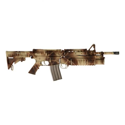 5 56mm Sopmod M4 Assault Rifle With 9 Inches M203 Grenade Launcher 2 Colors Camo Dam Toys