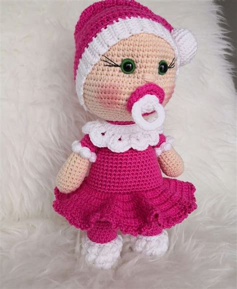 Amigurumi Doll Pacifier Baby Free Crochet Pattern And Tutorial