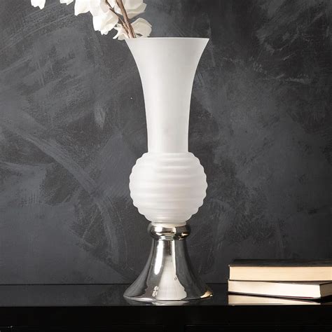 Ivy Bronx Modern Glass Vase For The Living Room Luxury Decorative Vase