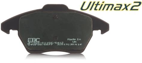 Ebc Brakes Ultimax Oem Replacement Brake Pads Free Shipping