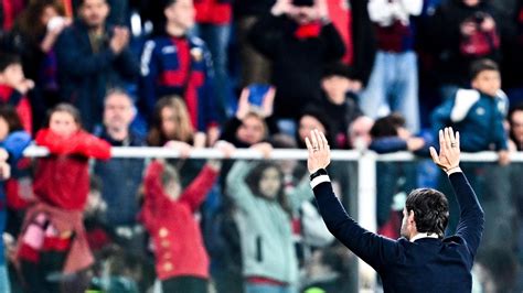 Genoa La Settimana Di Gilardino Si Lavora Ai Dettagli Per La Fumata