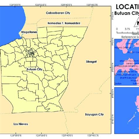 Location map of Butuan City, Philippines. | Download Scientific Diagram