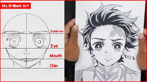 How To Draw Tanjiro Easy Step By Step Demon Slayer Kimetsu No Yaiba Artofit