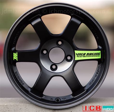 Rays Volk Racing Te37sl Limited Edition Super Lap Wheels 15x8 5x1143