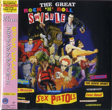 Sex Pistols The Great Rock N Roll Swindle Japanese Cd Album Cdlp