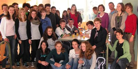 Craponne Un groupe de jeunes allemands reçu au collège Jean Rostand