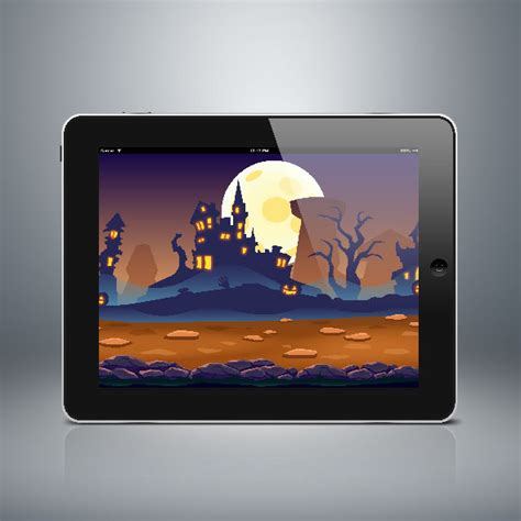 Dawn Halloween Game Background by bevouliin on Dribbble