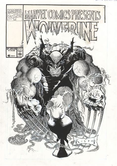 Pin By Wade Furlong On Sam Keith Wolverine Art Comic Books Art