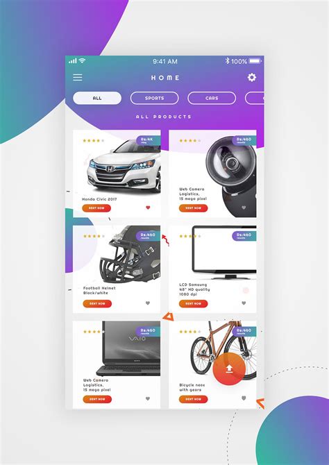 App Design on Behance