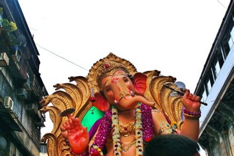 Ganesh (Ganpati) Visarjan in Mumbai: Faces of God