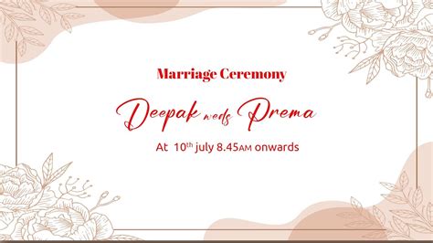 Deepak Weds Prema Youtube