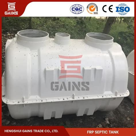 Gains Sewage Treatment Plant FRP Septic Tank Factory FRP Sewage