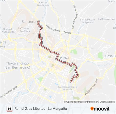 Ruta Conmemorativo Horarios Paradas Y Mapas Ramal La Libertad