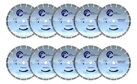 10 Discos Diamantado Segmentado 230 Mm 9 Polegadas Parcelamento Sem Juros