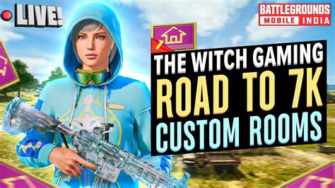 Customs And Teamcode Gameplay ️ Road To 7k Bgmi Live Girlgamer