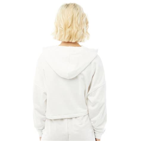 Adidas Originals Sweat à Capuche Femme Blanc