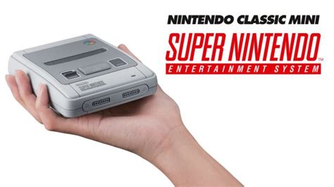 Nintendo announces mini Super Nintendo console with stellar line-up of ...