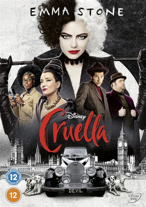 Disney S Cruella DVD 2021 Amazon Co Uk Paul Walter Hauser Joel Fry