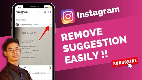 How To Remove Suggestions On Instagram Youtube