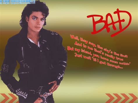 Michael Jackson Bad Wallpapers Wallpaper Cave