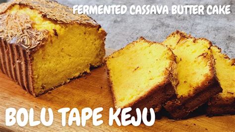 A Super Moist Cake From Indonesia Bolu Tape Keju Fermented Cassava