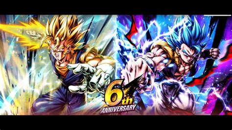 Dragon Ball Legends 6th Anniversary Gogeta Blue And Super Vegito