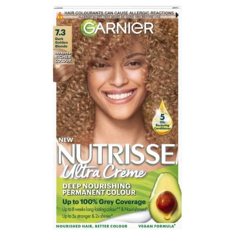 Garnier Nutrisse 73 Dark Golden Blonde Permanent Hair Dye