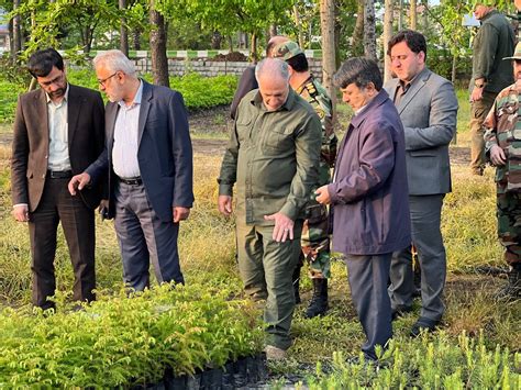 بازدید رئیس سازمان منابع طبیعی و آبخیزداری کشور به اتفاق مدیرکل استان