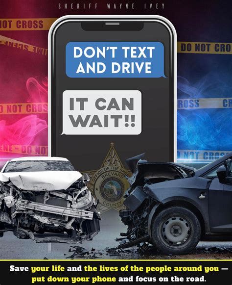 Brevard County Sheriff S Office Urges Drivers Put The Phone Down Don T