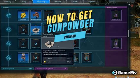 How To Get Gunpowder In Palworld Gameriv