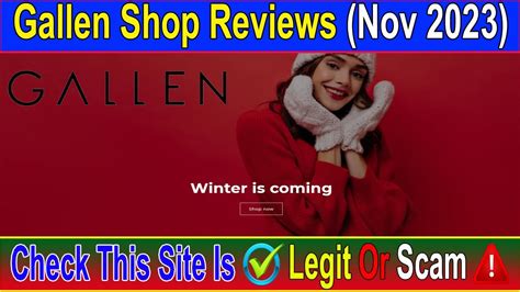 Gallen Shop Reviews Nov 2023 Watch Unbiased Review Now Scam Advice