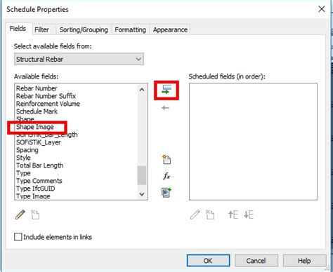 Creating A Rebar Schedule In Revit With Images Revitiq