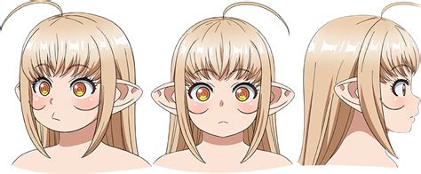 Safebooru 1girl Ahoge Alpha Transparency Blonde Hair Blush Closed Mouth Elf San Wa Yaserarenai