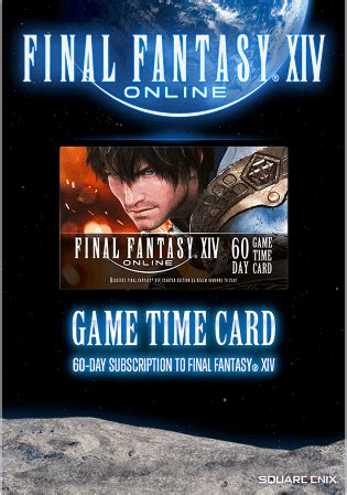 FFXIV: Timecard | 60 days | Gamecardsdirect.com