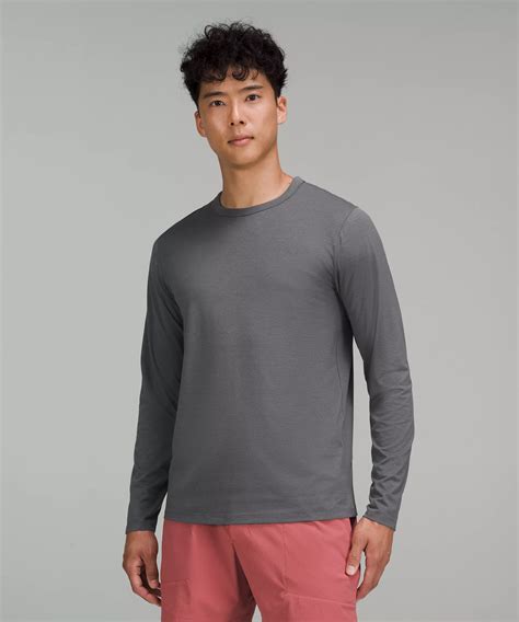 Lululemon The Fundamental Long Sleeve Shirt In Grey | ModeSens