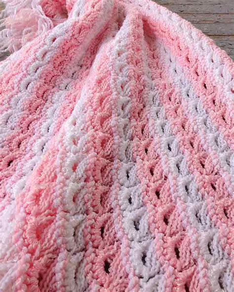 Broomstick Lace Baby Afghan Crochet Pattern Maggies Crochet