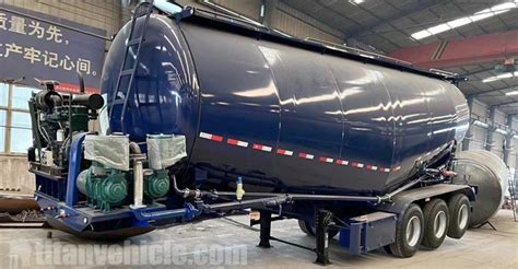 Cbm Bulker Cement Tanker Trailer For Sale In Indonesia