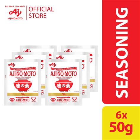 AJI NO MOTO Umami Seasoning 50g Pack Of 6 Shopee Philippines