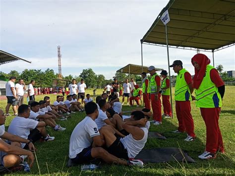 Penuh Semangat Peserta Seleksi SIP 2019 Ikuti Tes Kesemaptaan Jasmani