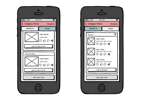 Mobile App Wireframes on Behance