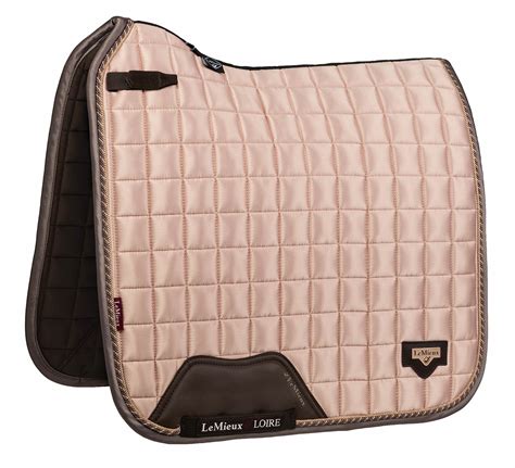 Lemieux Schabracke Loire Classic Satin Dressage Square Ros