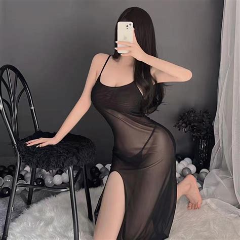 Jual Lingerie Set Sexy Menawan Gaun Transparan Baju Tidur Wanita A Shopee Indonesia